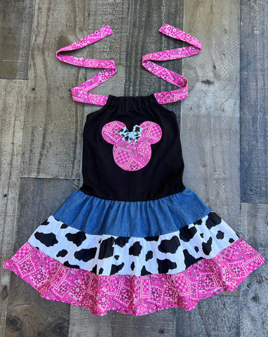 Minnie Mouse Western Wear Dress