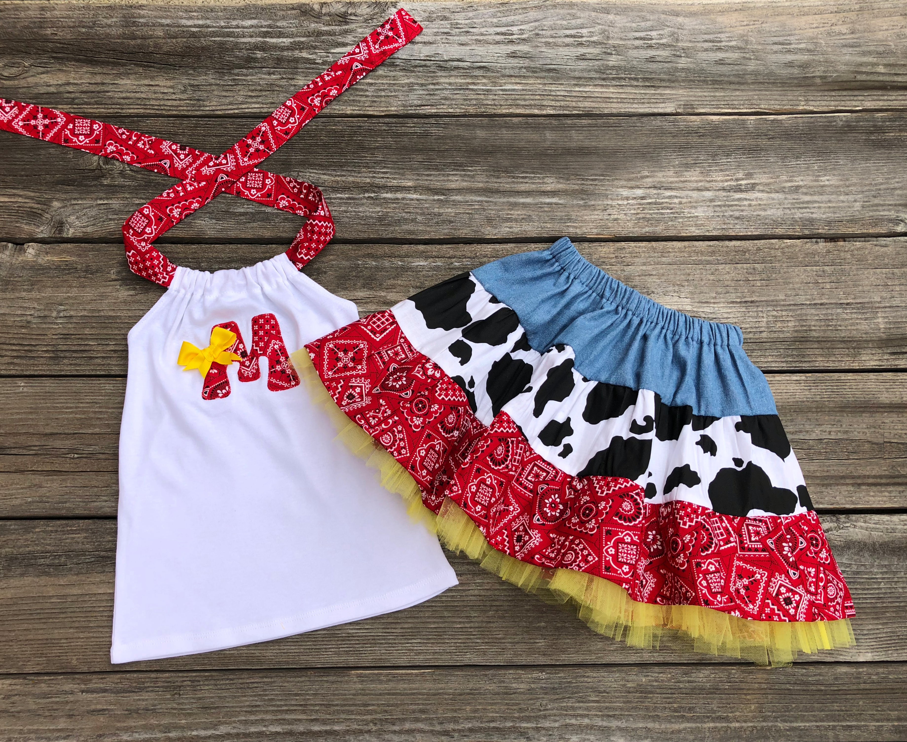 Western Wear Birthday Girl Outfit