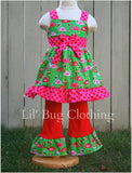 Flamingo Christmas Jumper Top & Pant