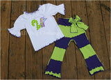 Tinkerbell Birthday Personalized Top & Pant