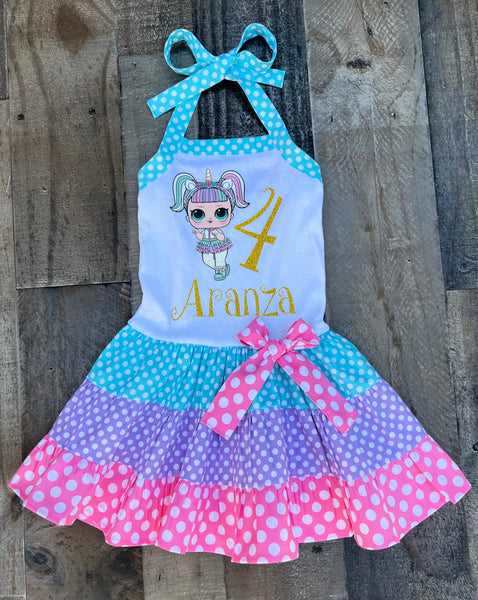 LOL Doll Birthday Girl Dress